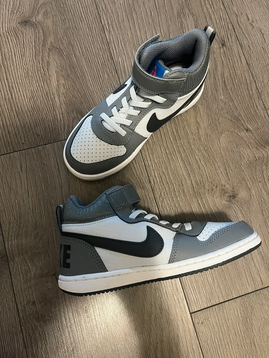 Nike Court Borough Mid 2  Sneakers - Grey/White Brand New image indicator(5)