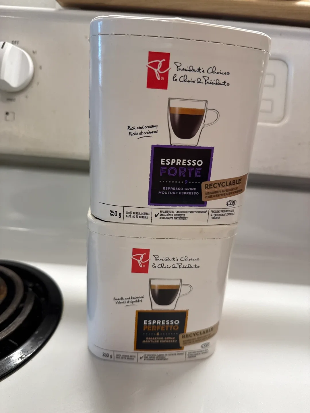President's Choice Espresso Forte & Perfetto
