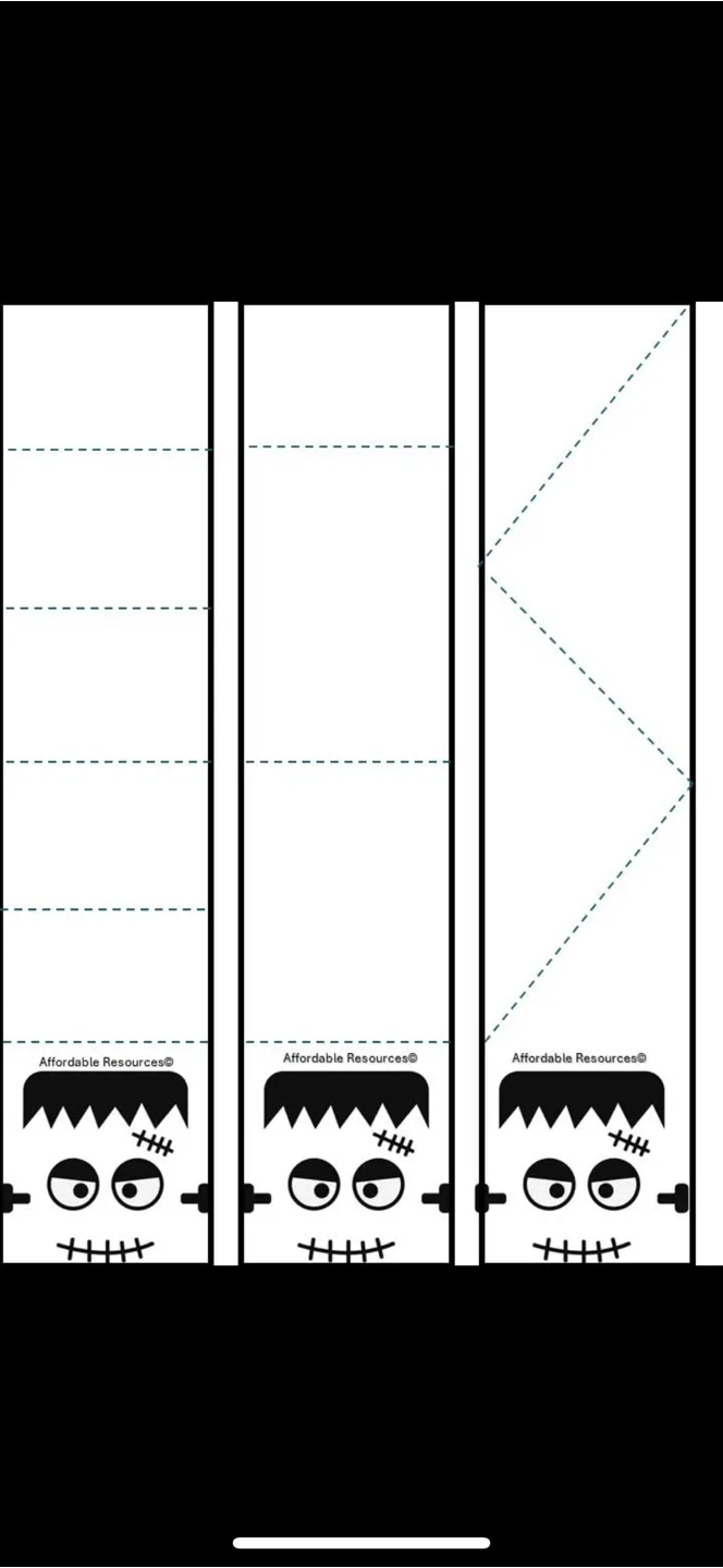 Scissor Cutting Halloween Strips image indicator(2)