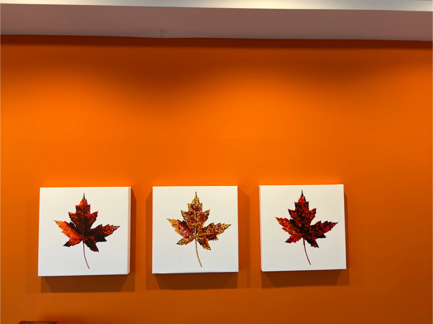 Maple Leaf Canvas Wall Art - photo 2