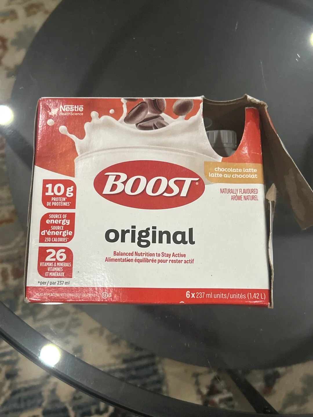 Boost Original Chocolate Latte Nutritional Drink thumbnail