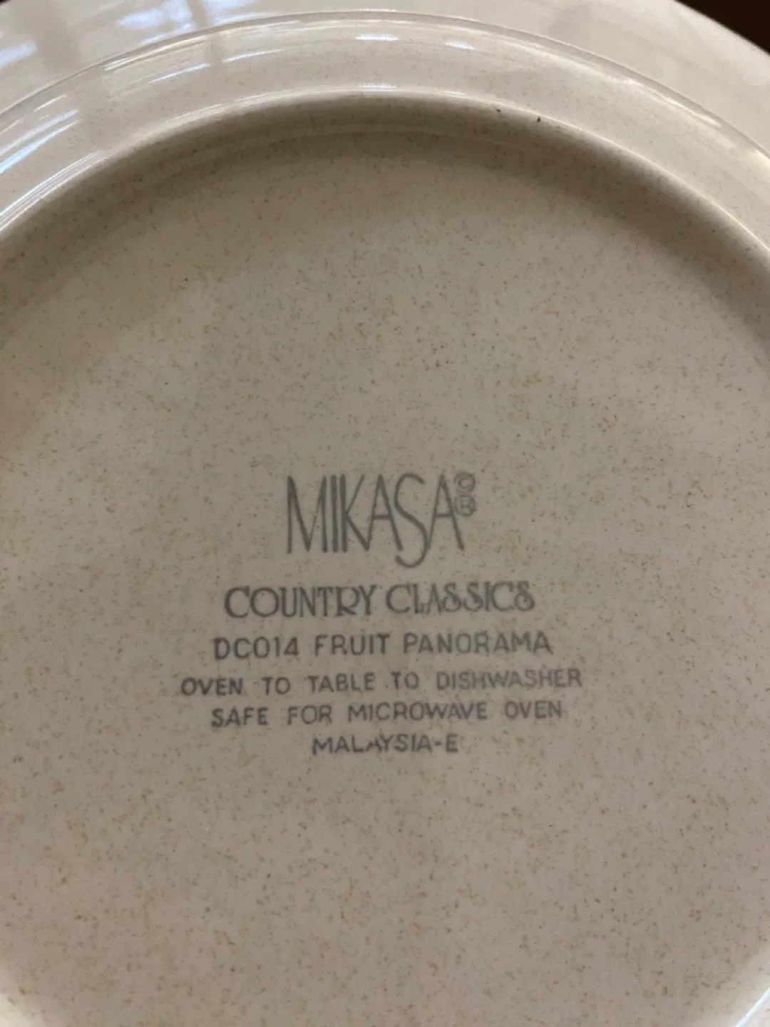 Mikasa Country Classics Fruit Panorama Dinnerware Set image indicator(2)