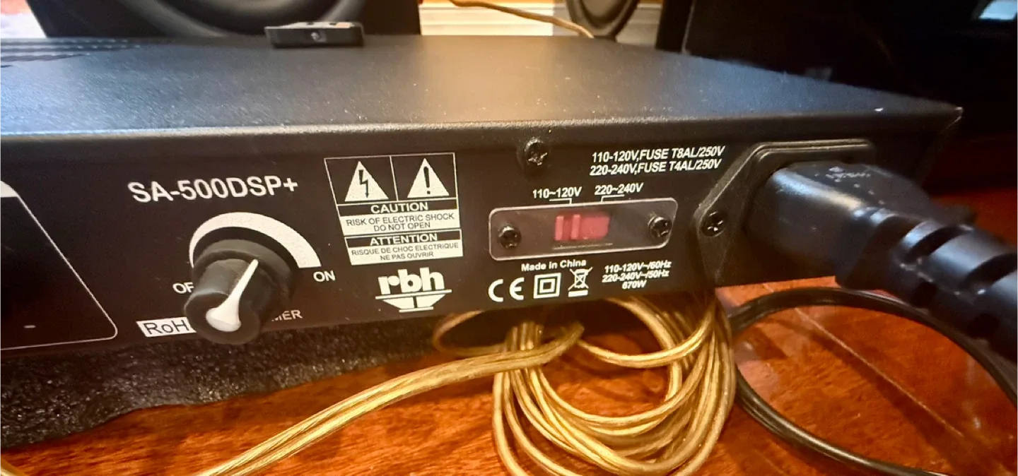 Sunfire RBH SA-500DSP+  Subwoofer Amplifier image indicator(4)