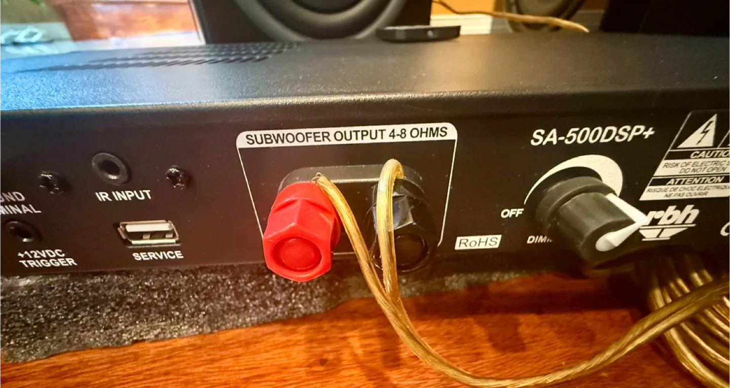 Sunfire RBH SA-500DSP+  Subwoofer Amplifier image indicator(3)