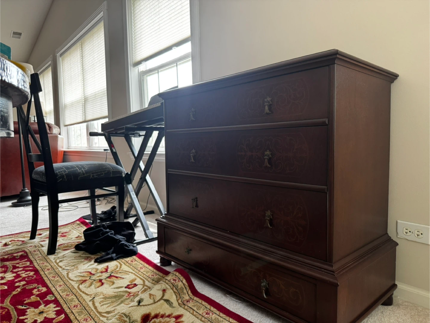 Closson Dresser with inlay design. - photo 3