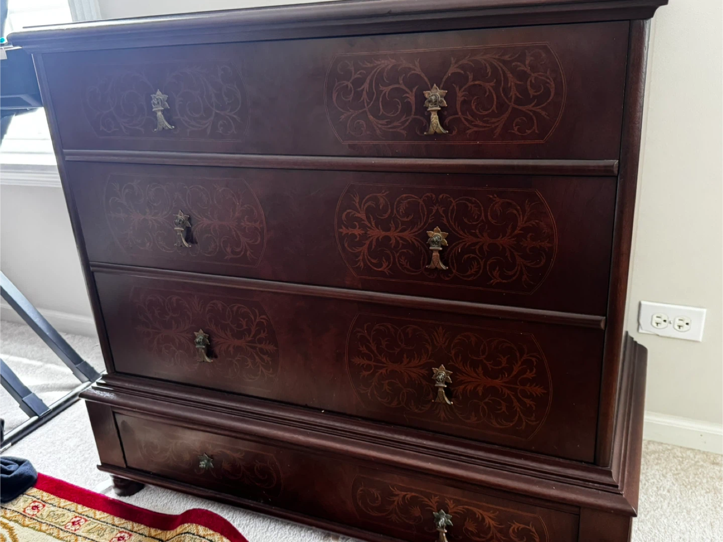 Closson Dresser with inlay design. - photo 2