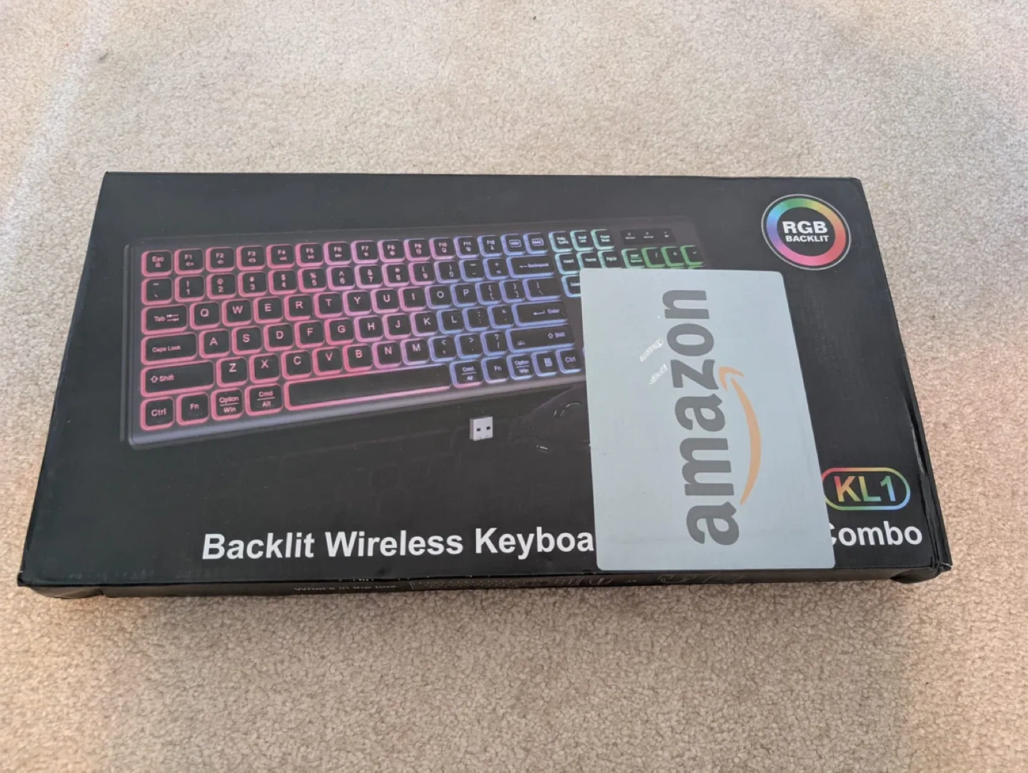 KL1 Combo Backlit Wireless Keyboard - New in Box!