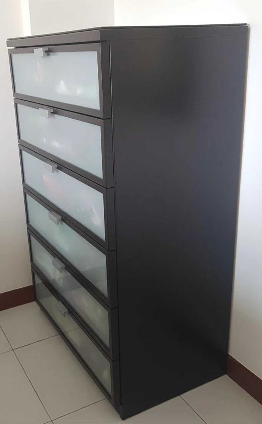 IKEA Hemnes 6-Drawer Dresser in Black-Brown - photo 2