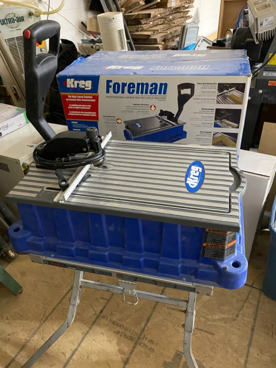 Kreg Foreman Pocket-Hole Machine