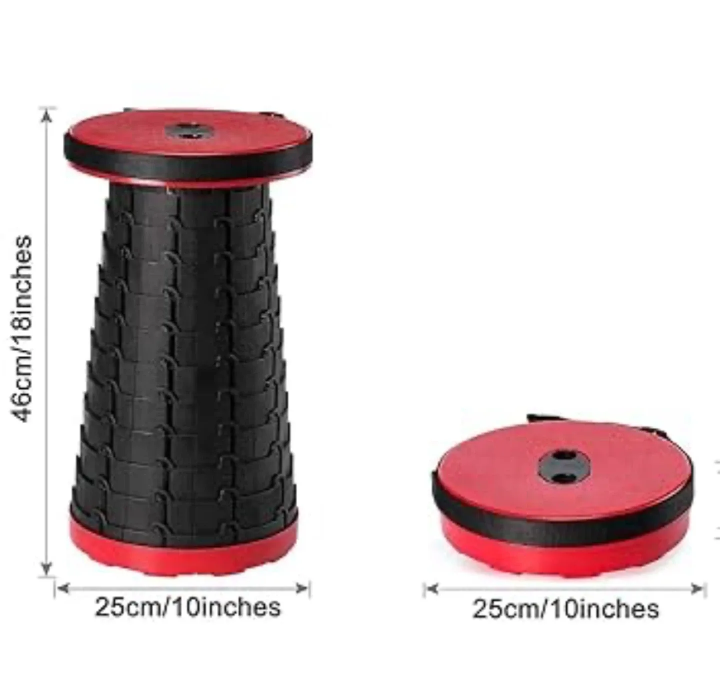 Telescopic Folding Stool - Portable Seat image indicator(2)