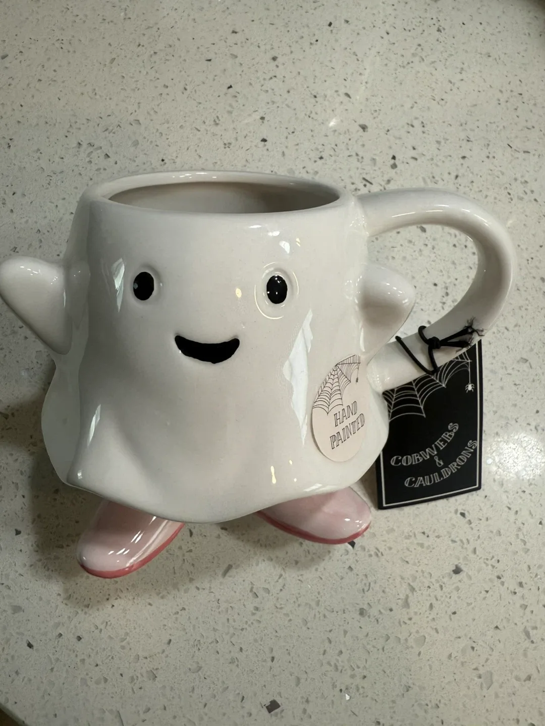 Cobwebs & Cauldrons Ghost Mug - Brand New! thumbnail