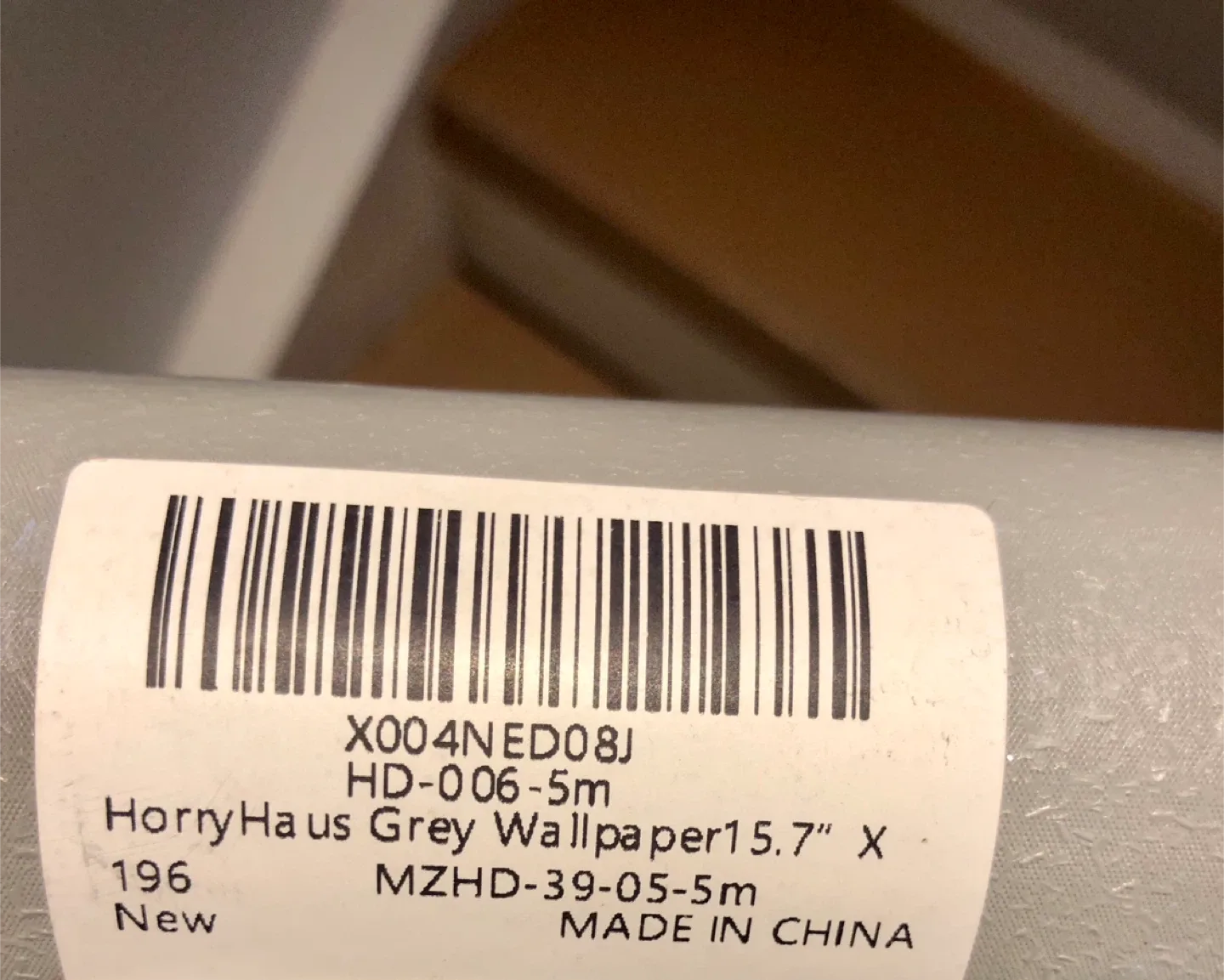 Grey Textured peel and stick Wallpaper image indicator(4)