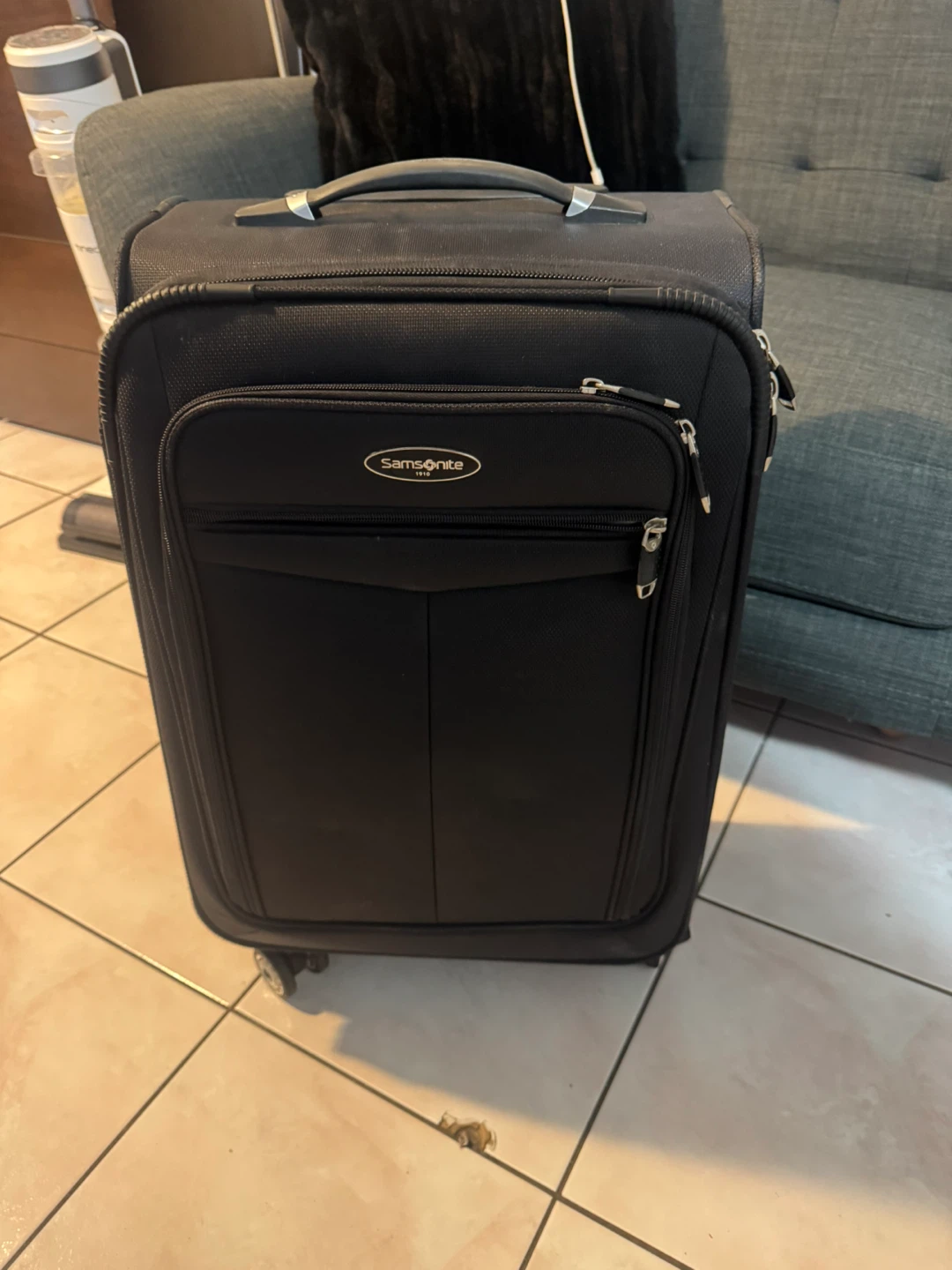 Samsonite Black Suitcase 60x35 cm