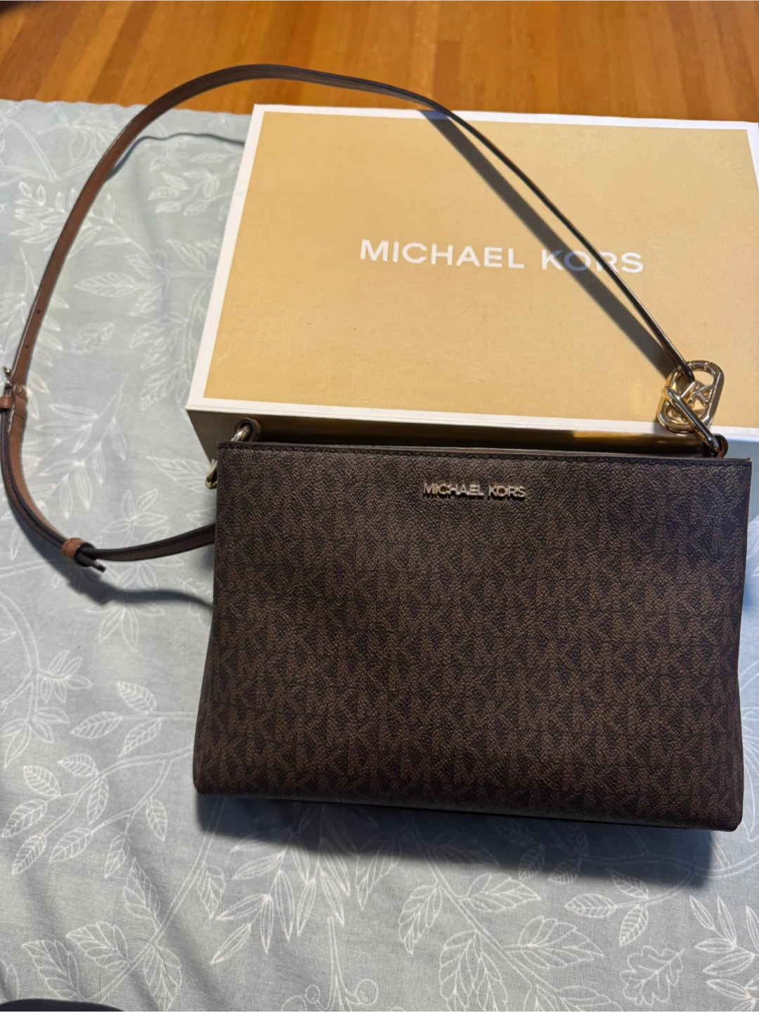 Michael Kors Brown Crossbody Bag-