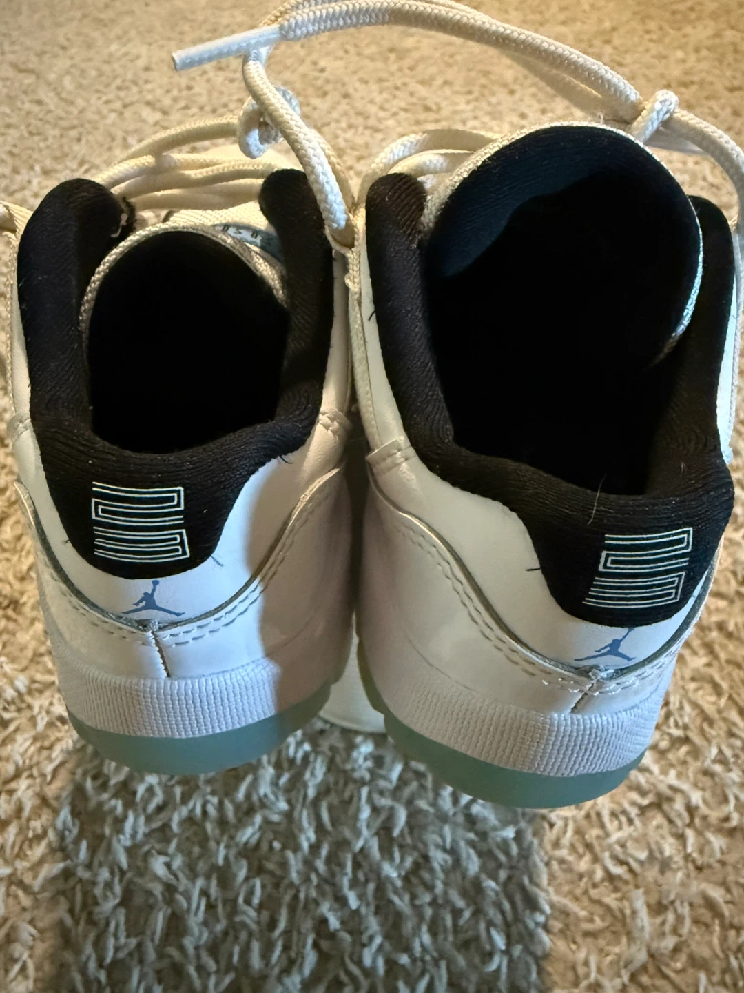 Air Jordan 11 Retro Low White Size 12C - photo 3