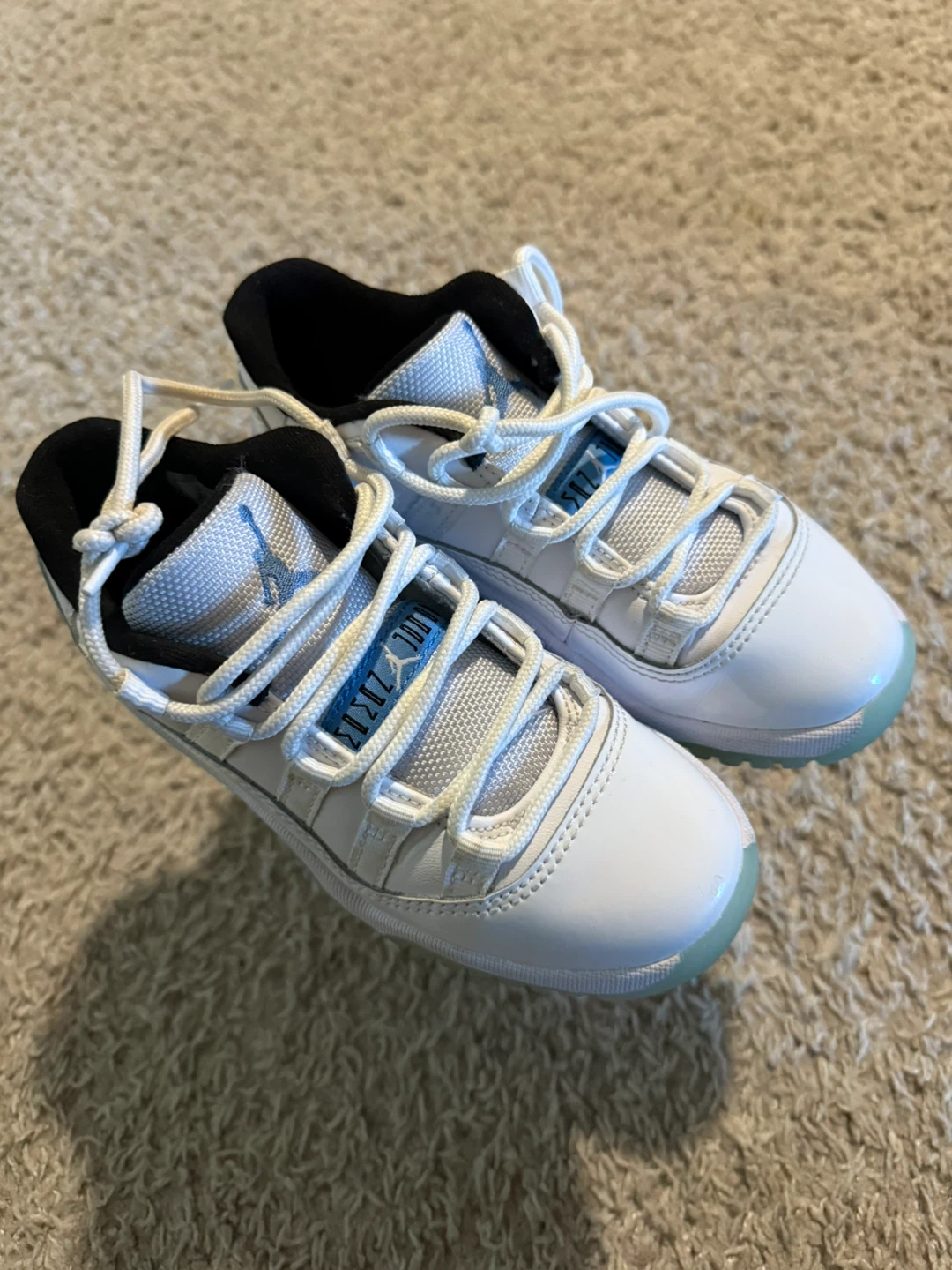 Air Jordan 11 Retro Low White Size 12C