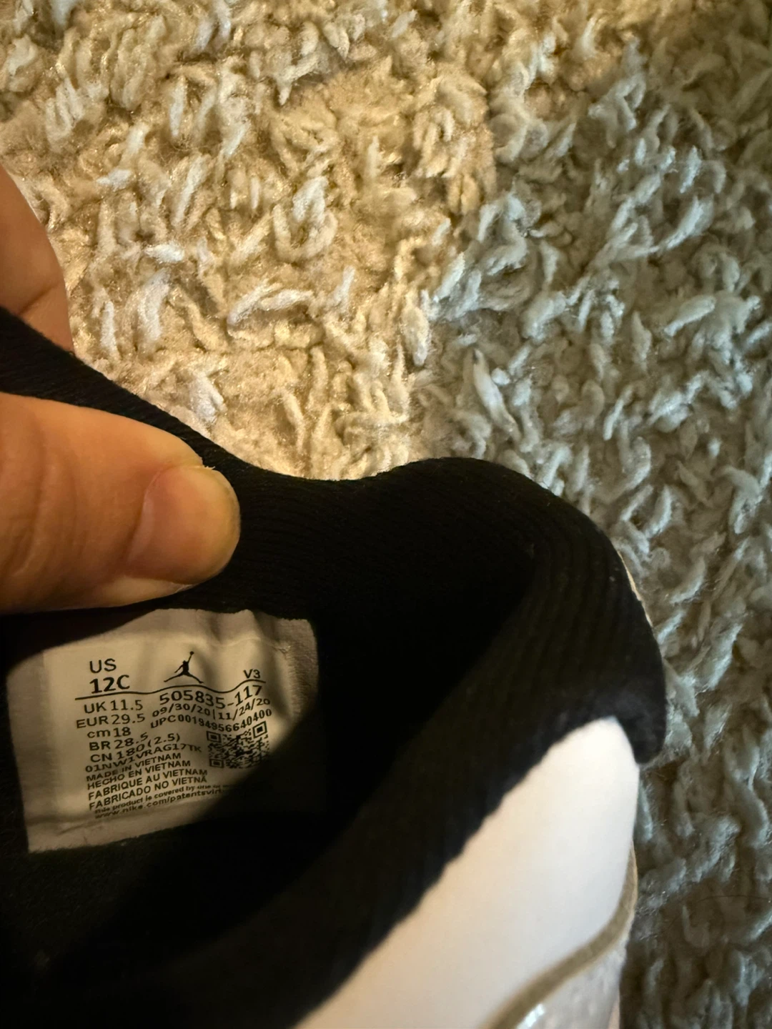 Air Jordan 11 Retro Low White Size 12C - photo 5