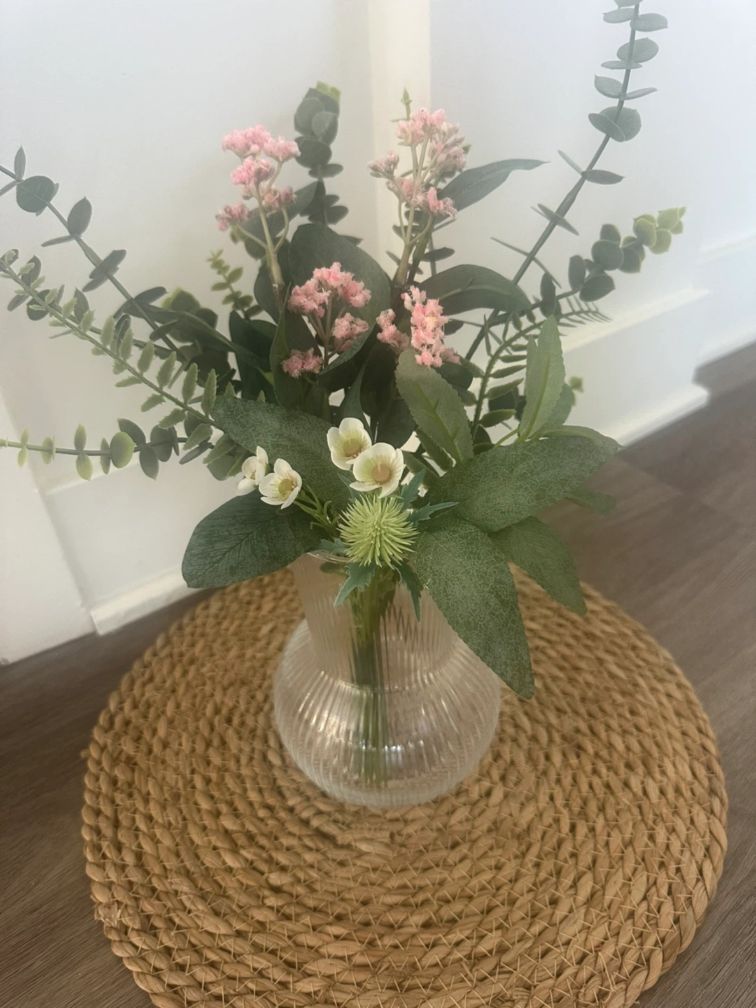 IKEA PÅDRAG Vase, with flowers