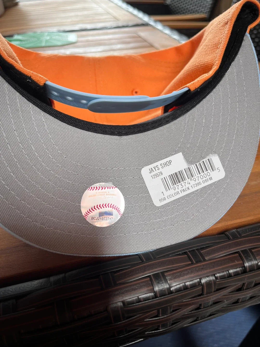 Toronto Blue Jays New Era 9FIFTY Snapback Hat image indicator(3)