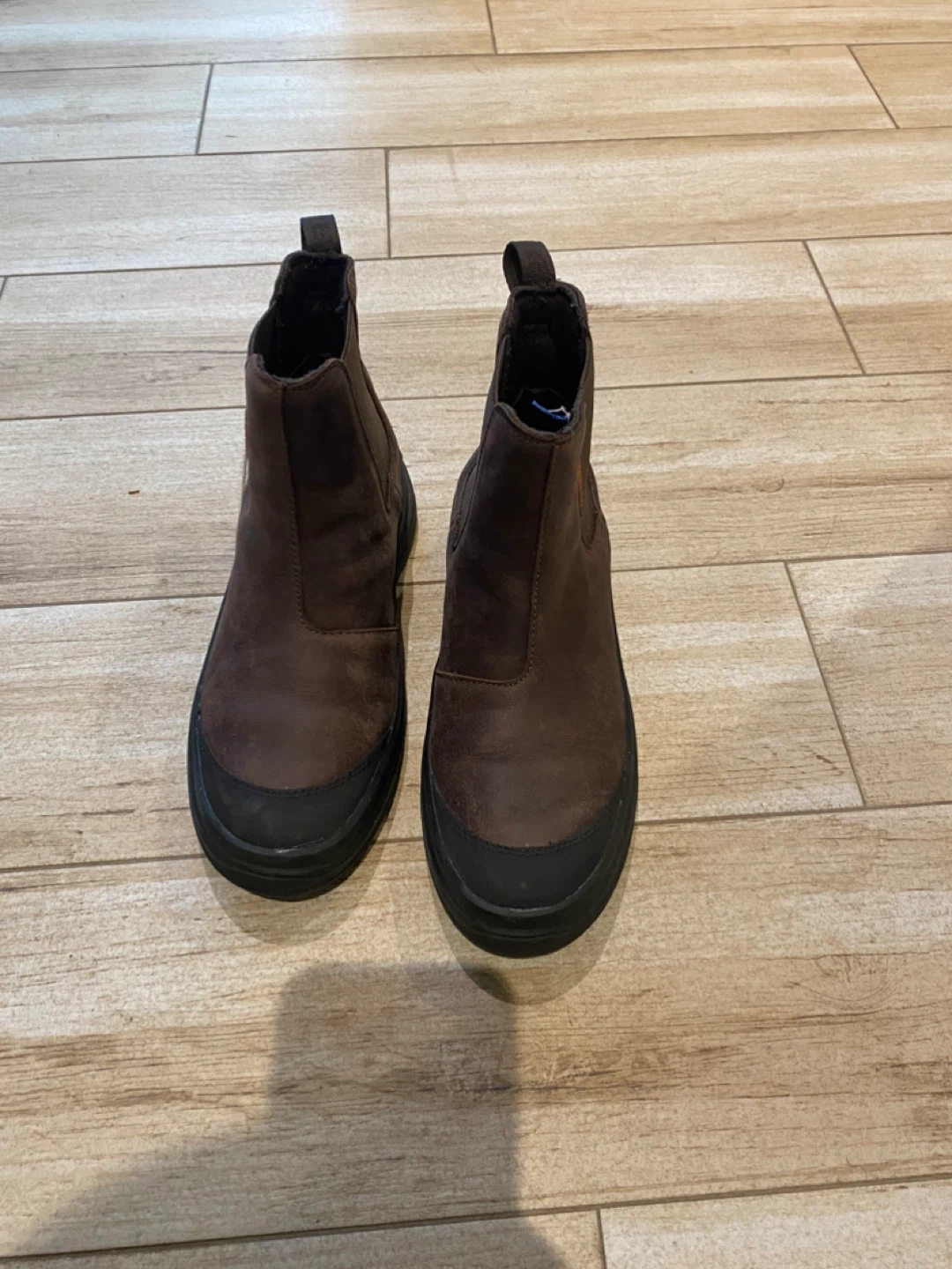 Merrell Brown Leather Chelsea Boots - Women's Size 7.5