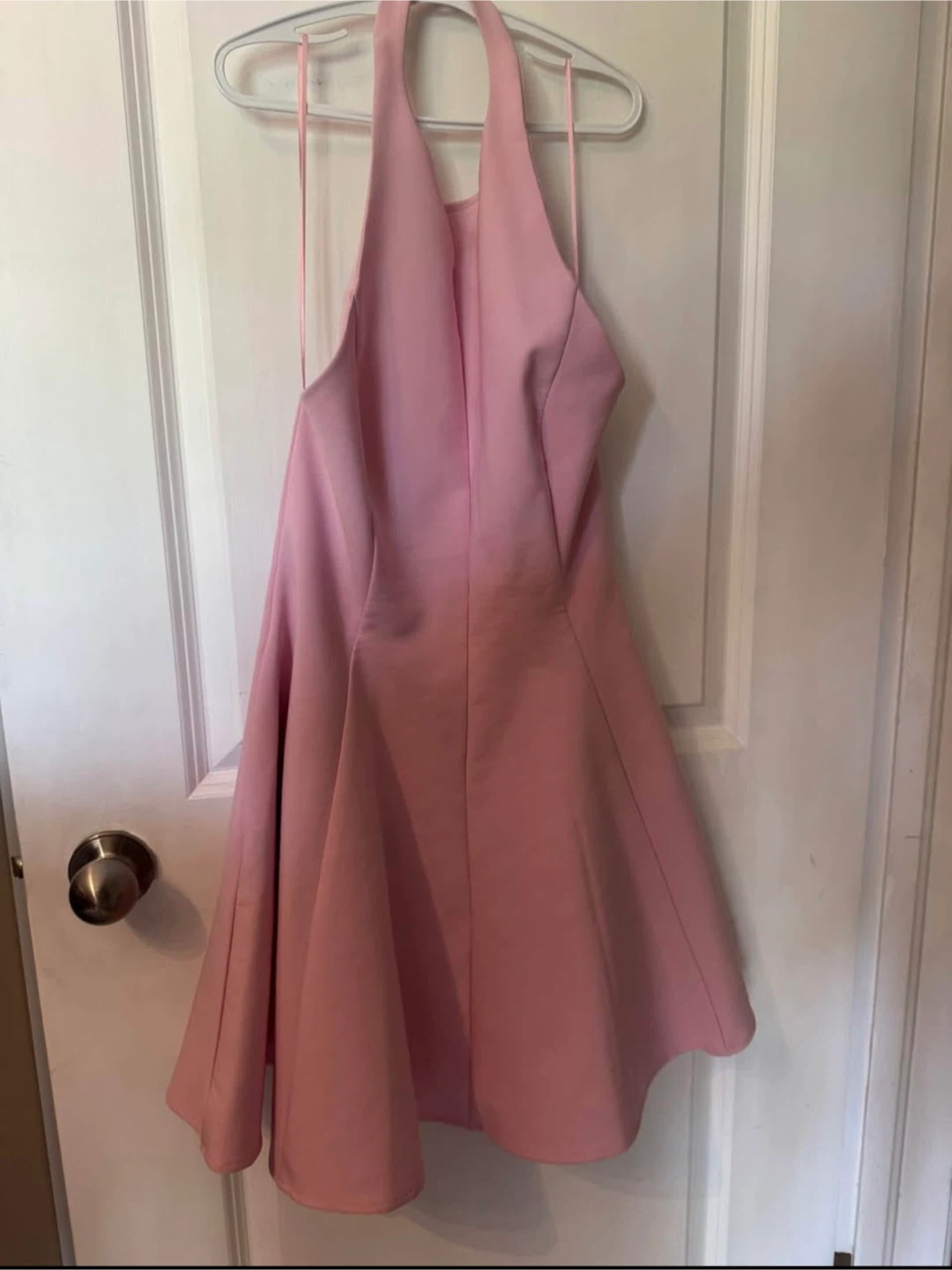 Zara Pink Halter Dress (large)