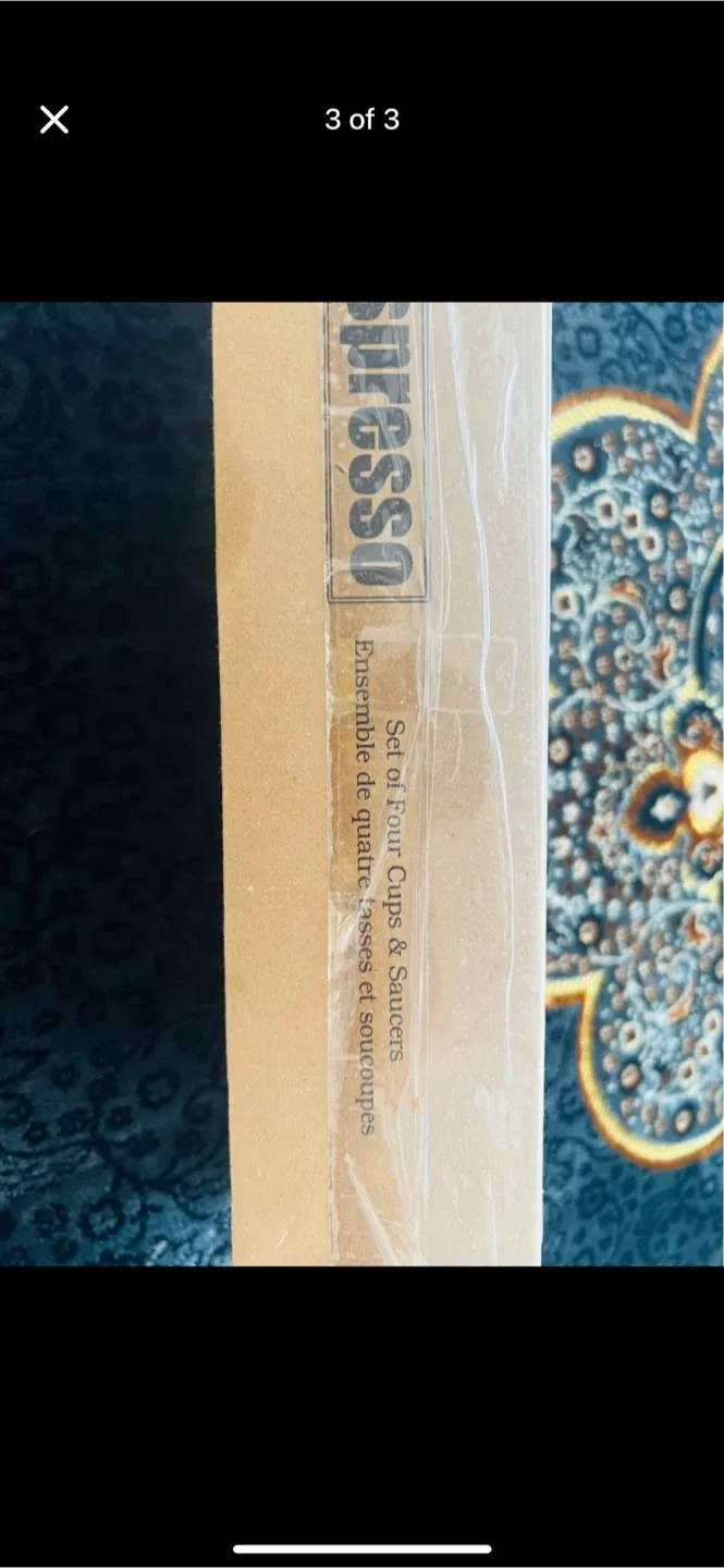 Espresso Set of Four Cups & Saucers image indicator(2)