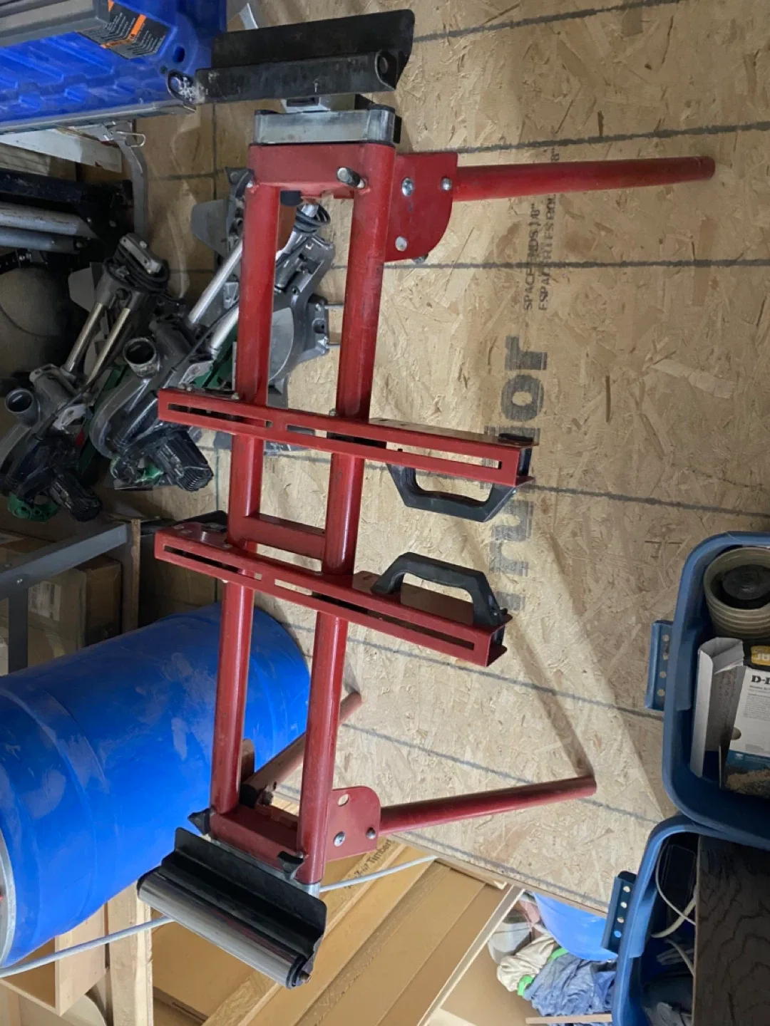 Miter saw stand