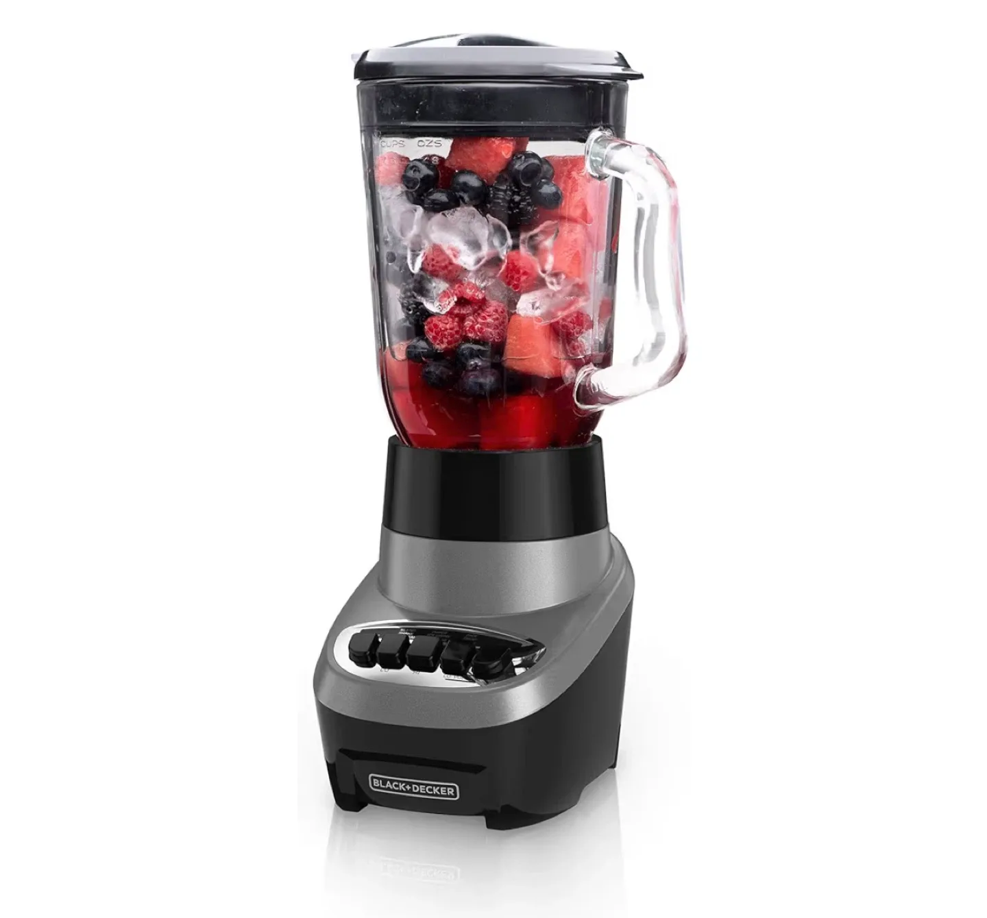 BLACK+DECKER 4-Speed 6-Cup Glass Blender | 700W | Like New