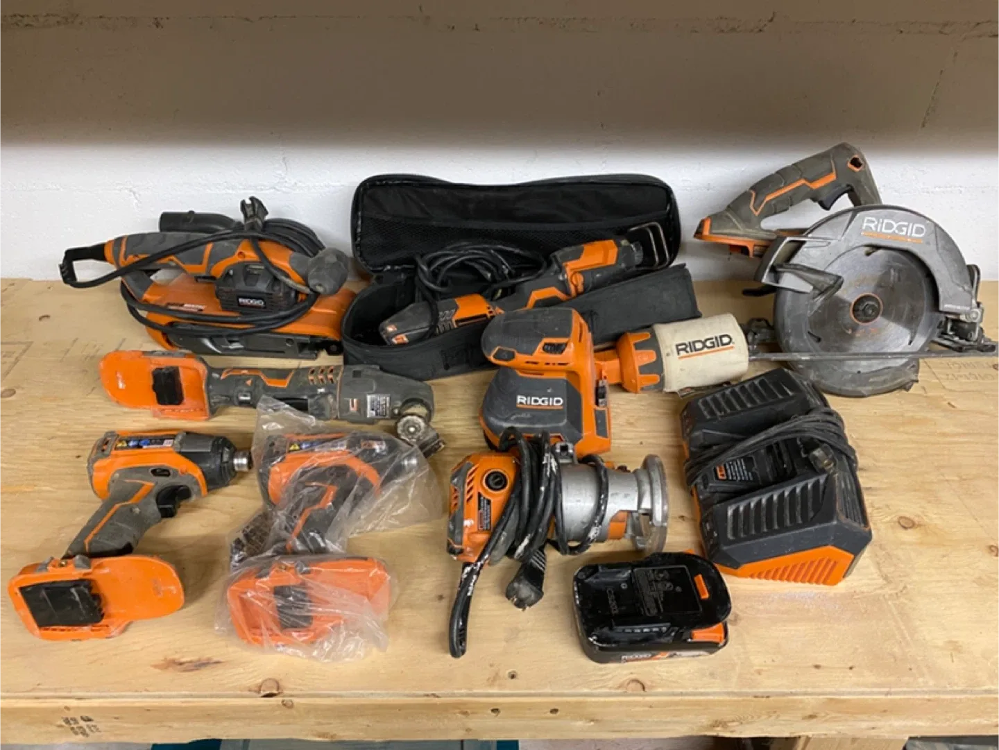 Ridgid Power Tools Bundle