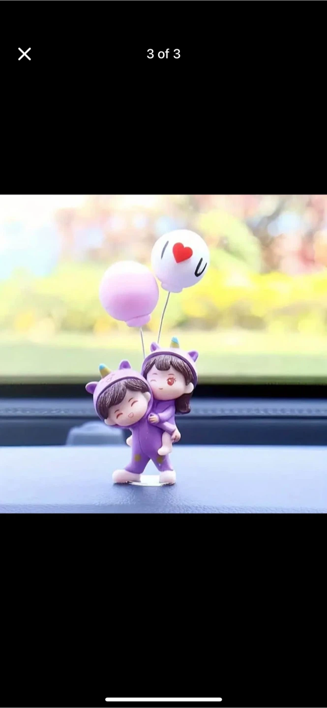 Couple Figurine with Balloons
