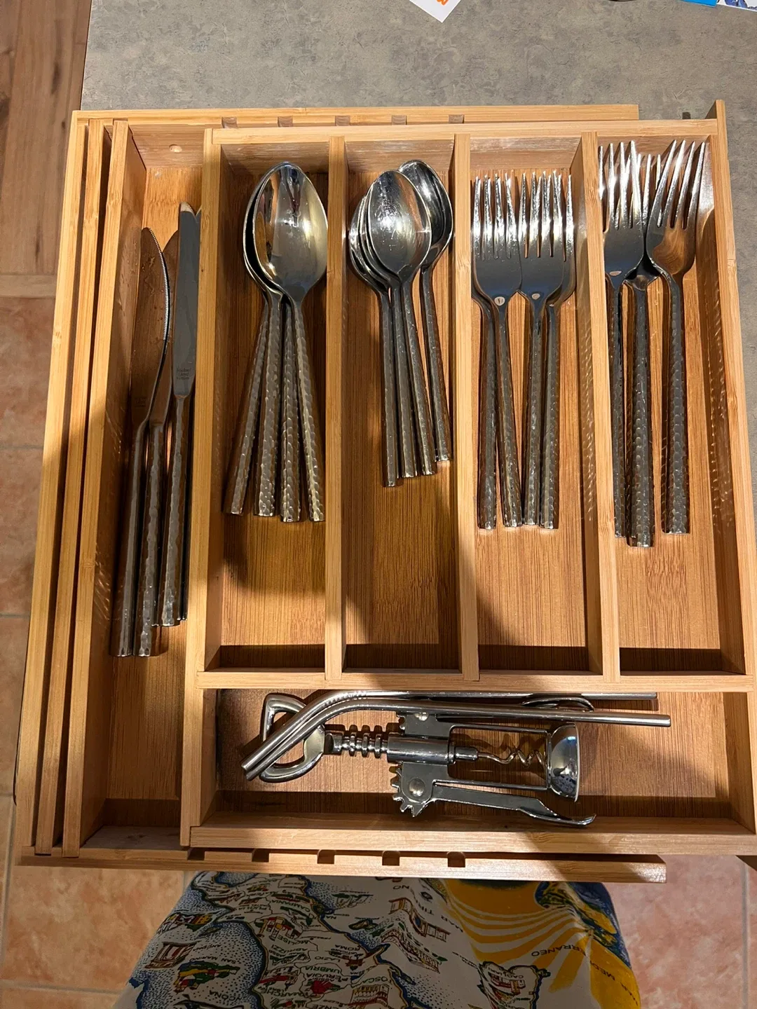 Crate & Barrel Michael Lloyd Flatware Set image indicator(3)