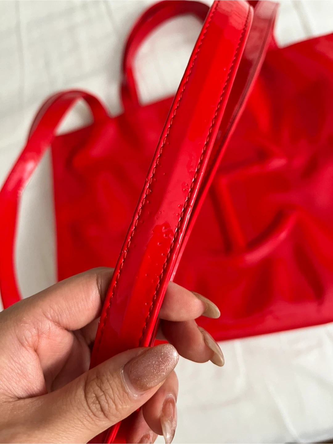 Telfar Large Tote Bag Red - photo 3