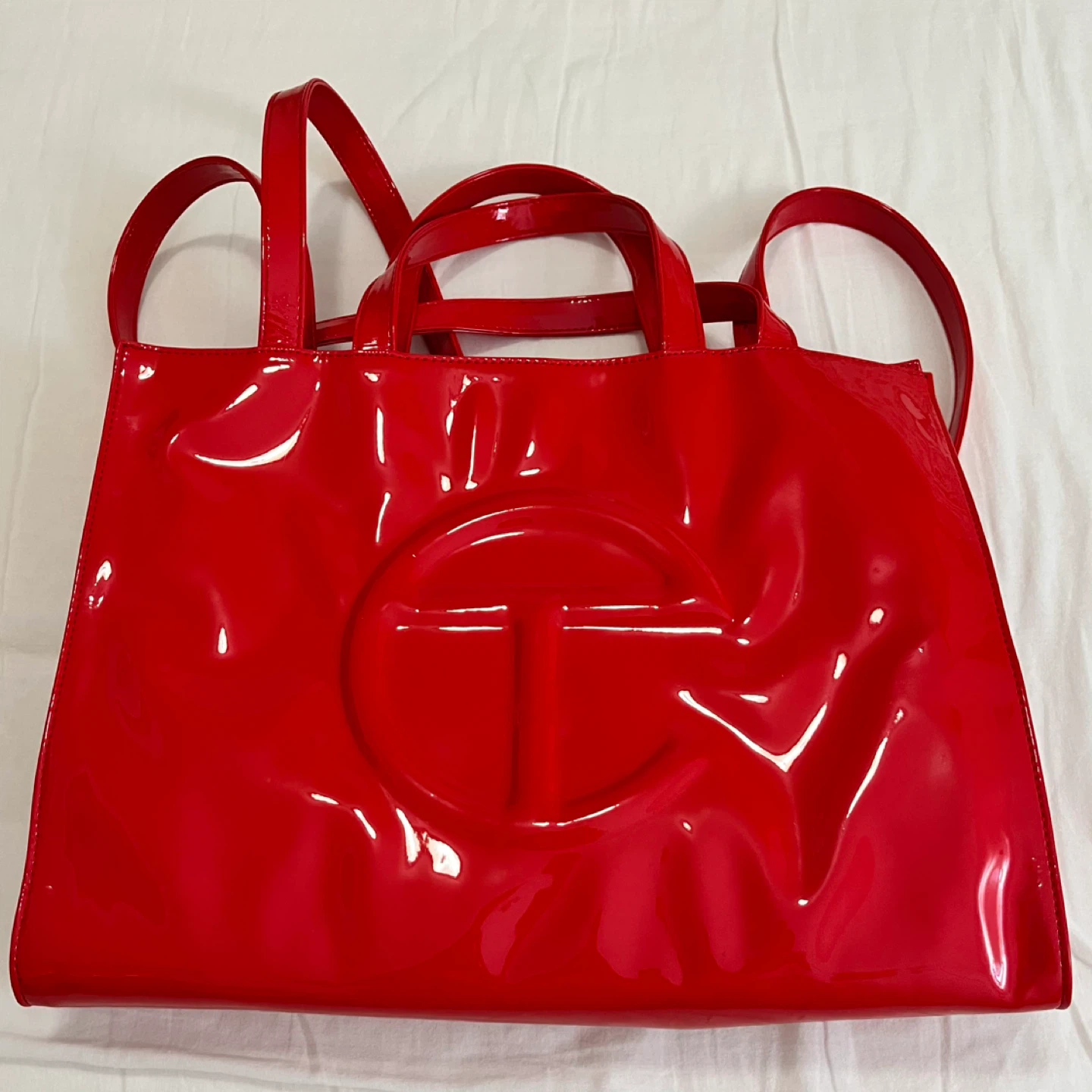 Telfar Large Tote Bag Red