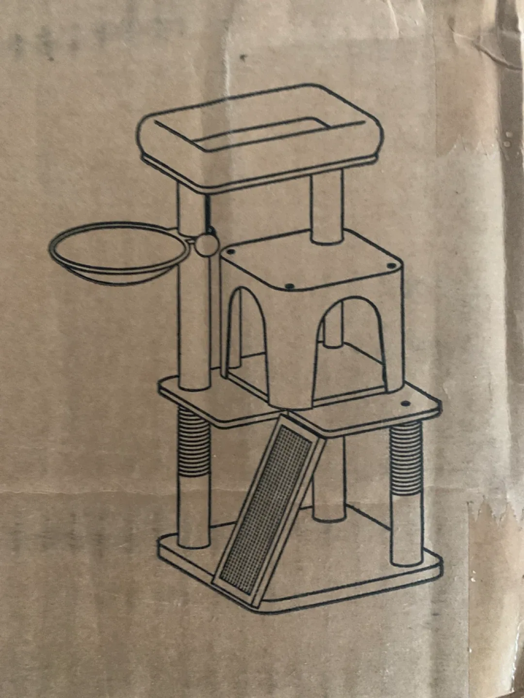 Feandrea PCT51W Cat Tree - Grey image indicator(3)