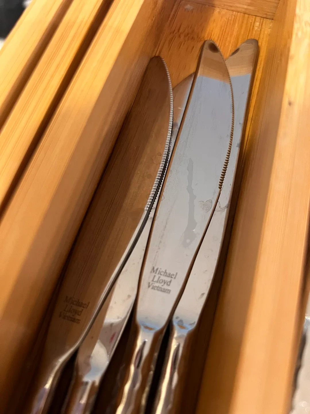 Crate & Barrel Michael Lloyd Flatware Set image indicator(4)