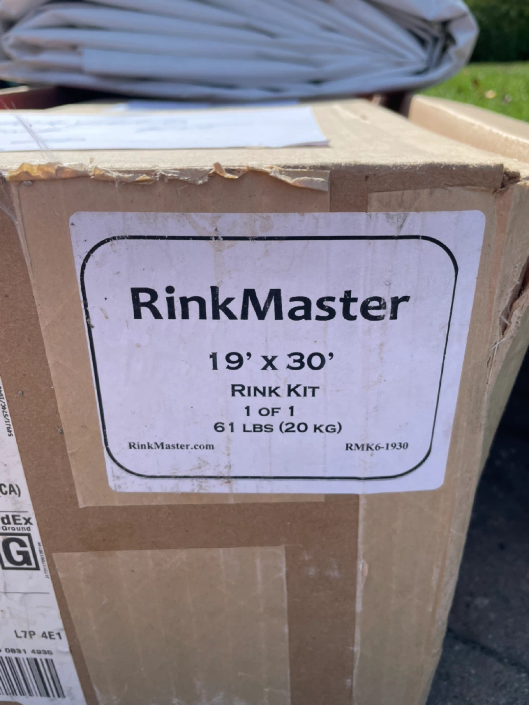 RinkMaster 19' x 30' Backyard Rink Kit
