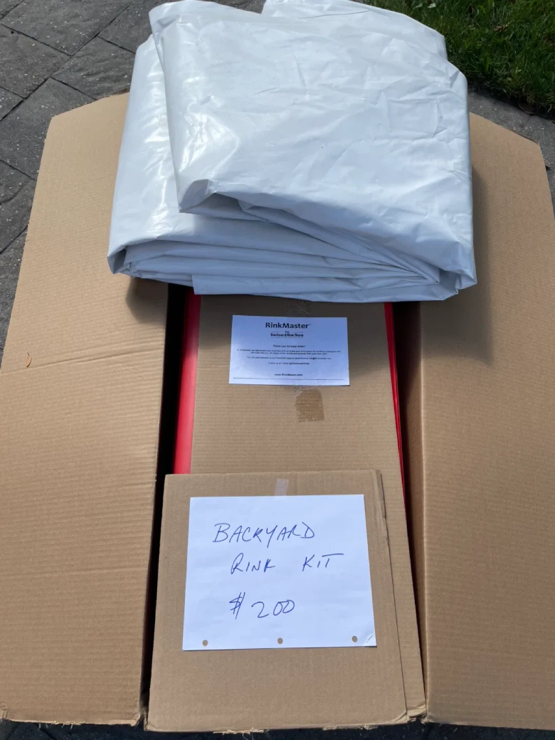 RinkMaster 19' x 30' Backyard Rink Kit image indicator(3)