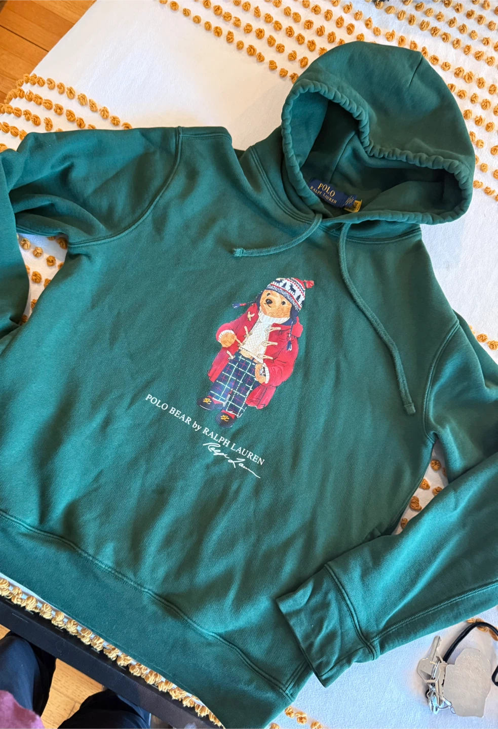 Polo Ralph Lauren Bear Hoodie - Size S - photo 2