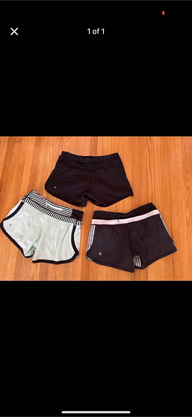 Lululemon Shorts Bundle - Size 6