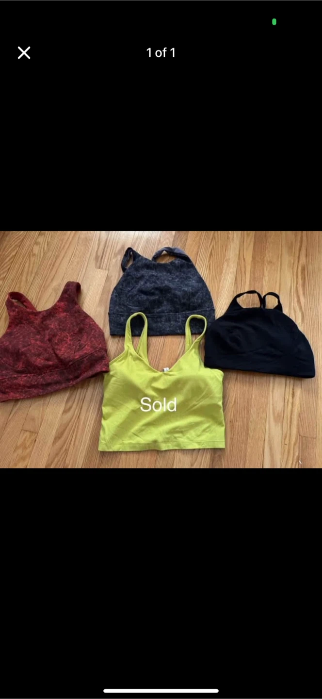 Lululemon Sports Bras - Assorted Colors size 6