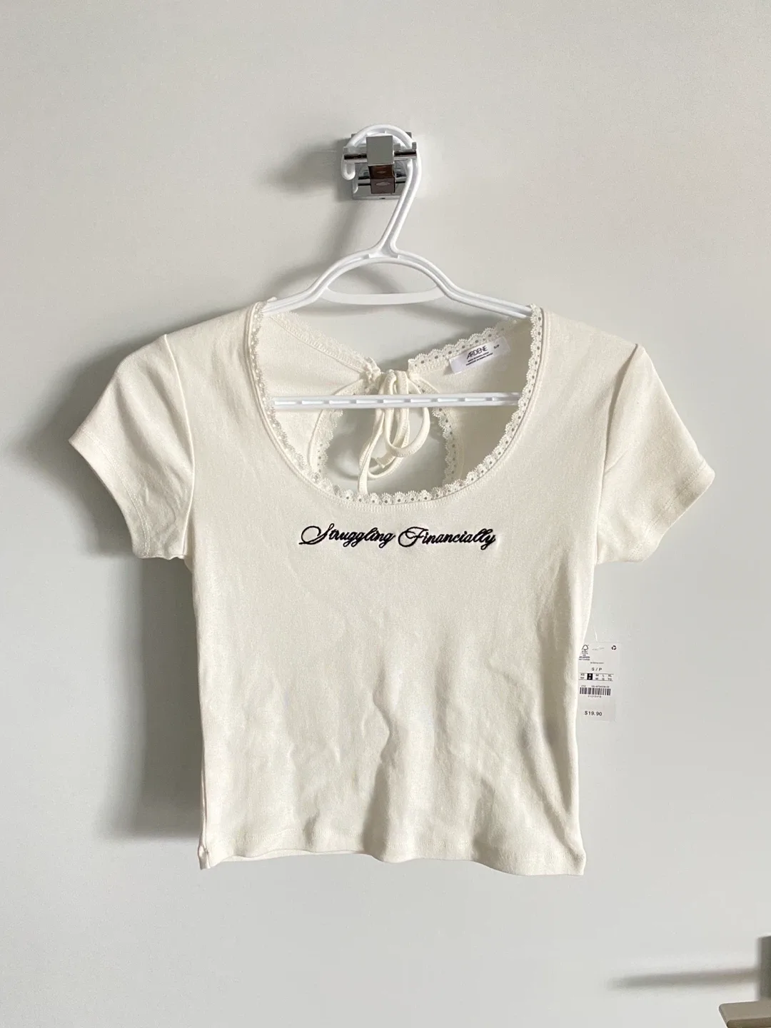 Brand NEW Cute Lace Trim Top thumbnail