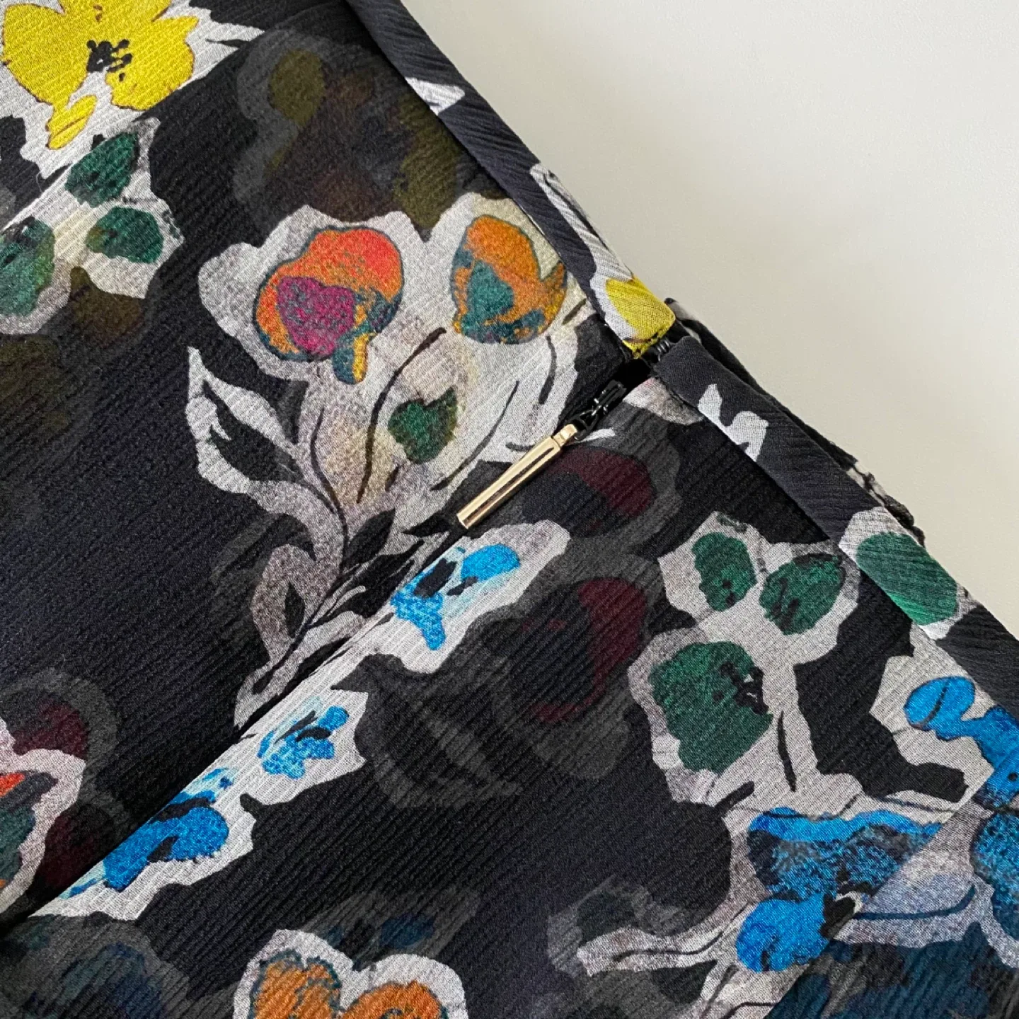 Jason Wu 100% Silk Floral Layered Skirt image indicator(6)