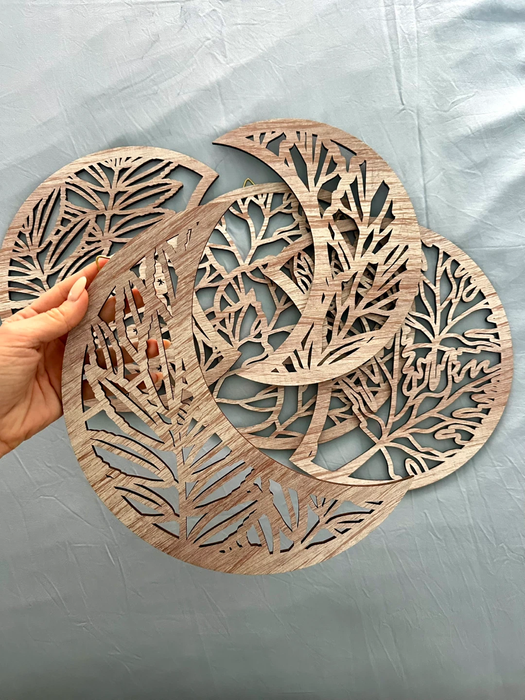 Wooden Moon Phase Wall Decor - photo 5