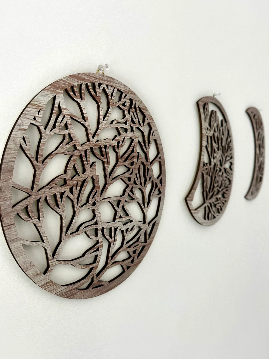 Wooden Moon Phase Wall Decor - photo 4