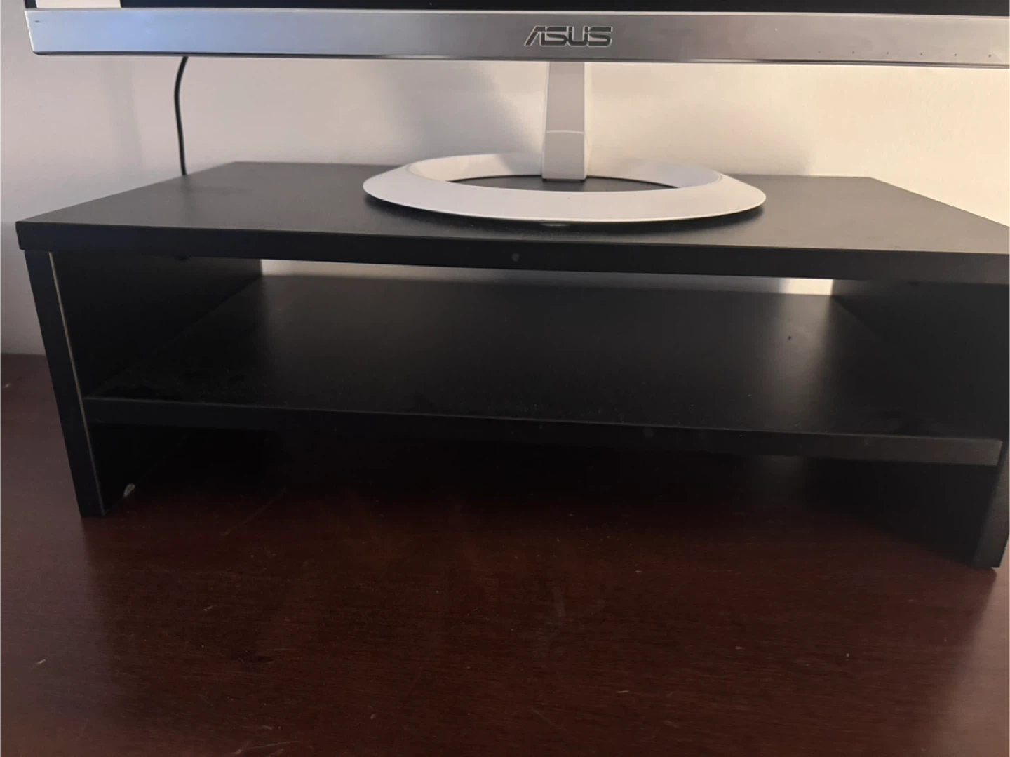 Black Monitor Riser Stand
