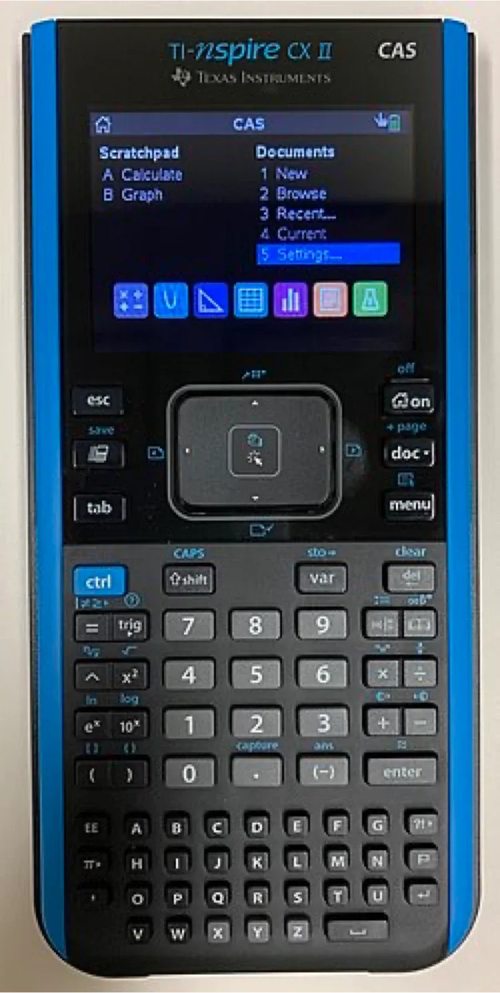 TI-nspire CX II CAS Graphic Calculator