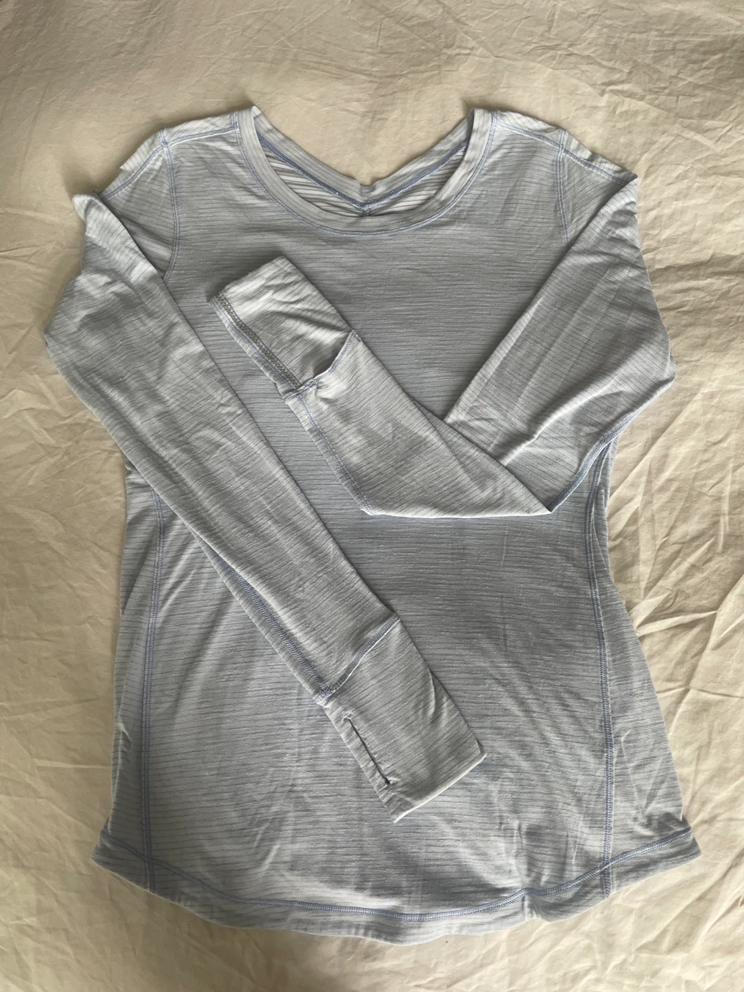 Lululemon Light Blue Long Sleeve Top