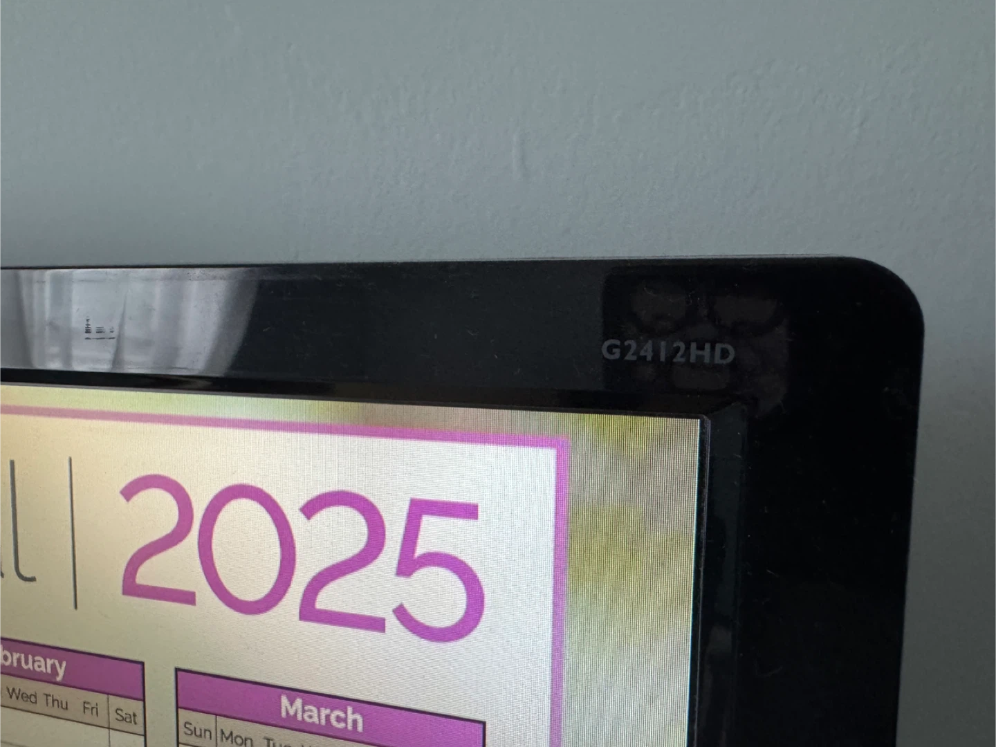 BenQ G2412HD 24 inch Monitor - photo 5