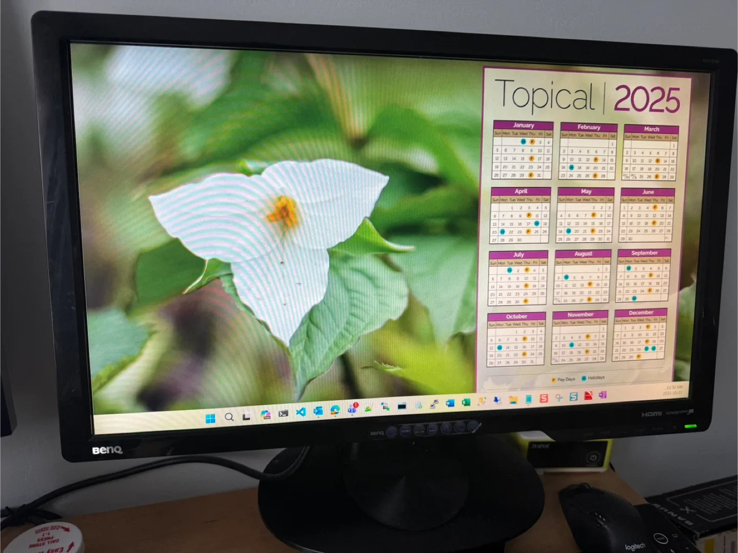 BenQ G2412HD 24 inch Monitor image indicator(2)