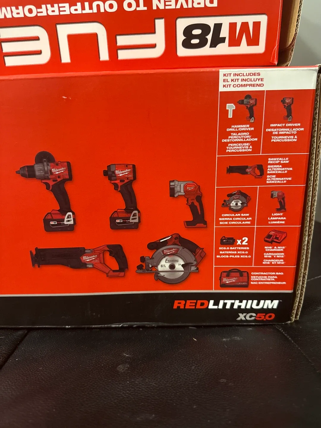 Milwaukee M18 FUEL Cordless Combo Tool Kit image indicator(7)